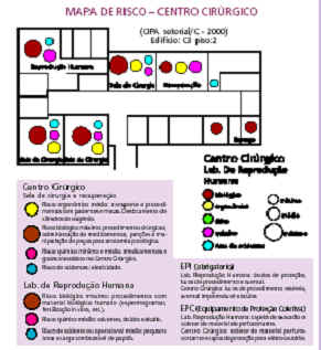 Mapa de risco laboratorio de microbiologia
